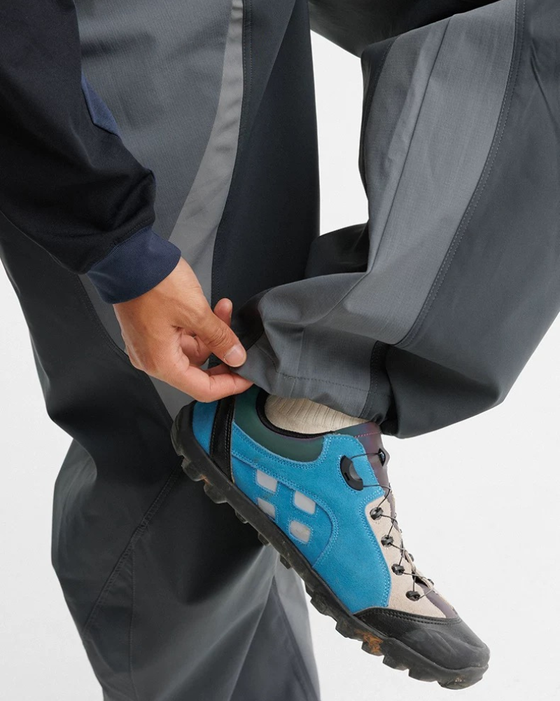 Outdoor Windproof Paneled Wide-Leg Hiking Pants