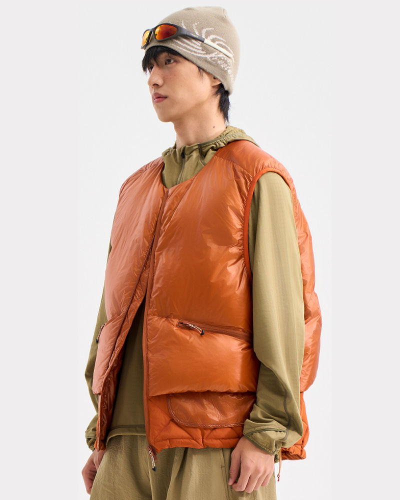 Outdoor Winter Warm White Duck Down Vest