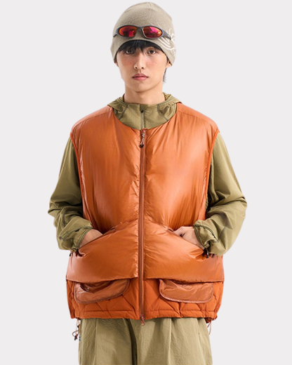 Outdoor Winter Warm White Duck Down Vest