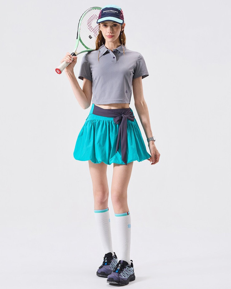 Outdoor Women Quick-Drying 2-in-1 Yoga Hiking Sports Skirt | Skorts