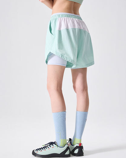 Outdoor Women Reflective Breathable Sports Hiking Shorts
