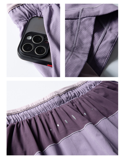 Outdoor Women Reflective Breathable Sports Hiking Shorts