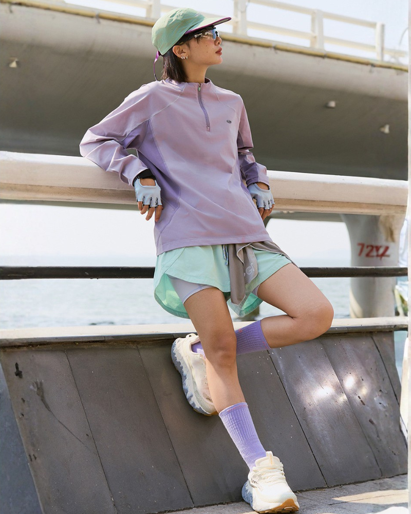 Outdoor Women Reflective Breathable Sports Hiking Shorts