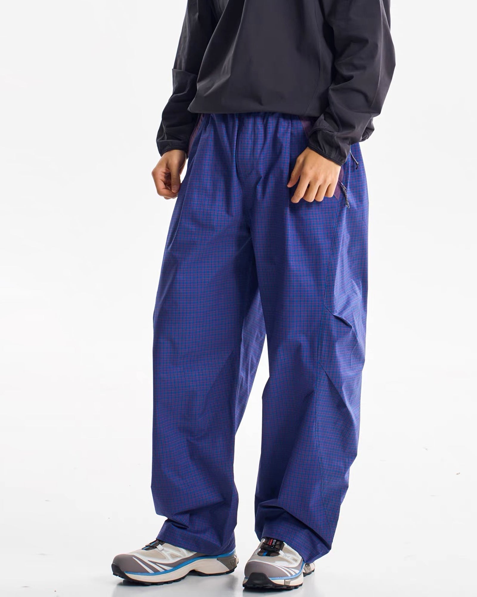Outdoor Active Unisex Curved Leg Hiking Cargo Pants