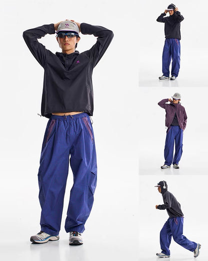 Outdoor Active Unisex Curved Leg Hiking Cargo Pants