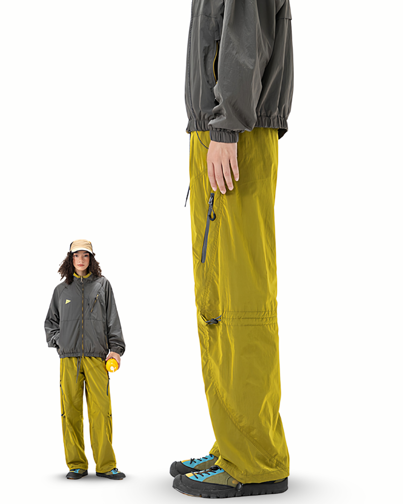 Outdoor Functional Unisex Straight-Leg Cargo Hiking Pants