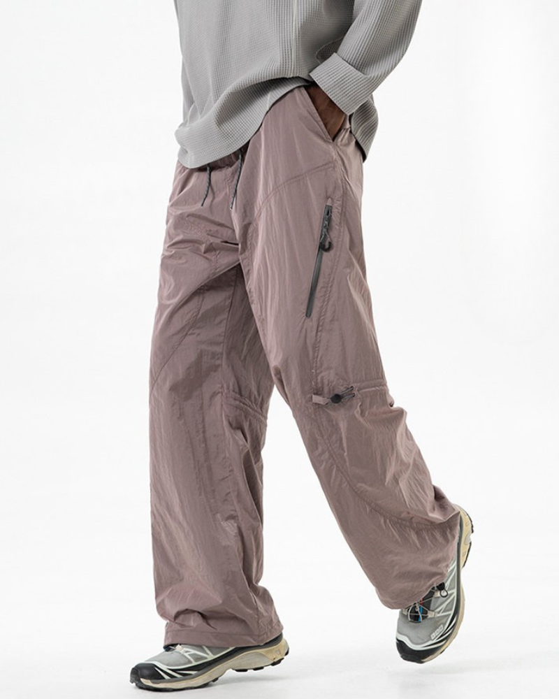 Outdoor Functional Unisex Straight-Leg Cargo Hiking Pants