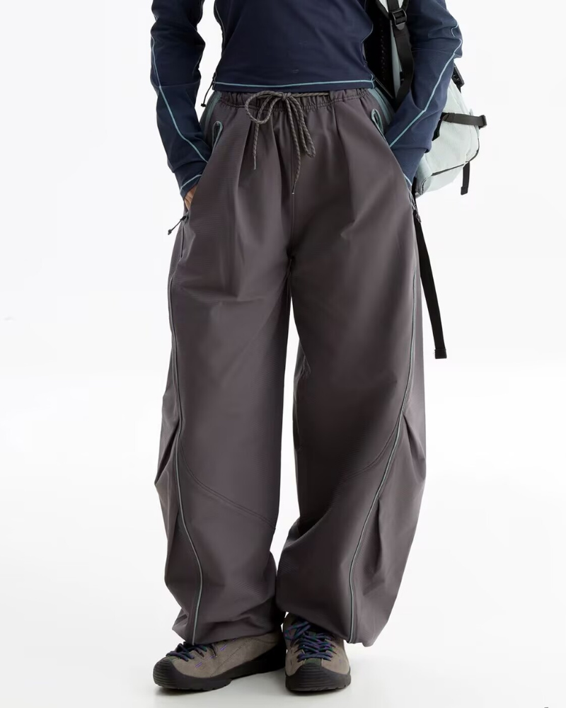 Outdoor Functional Unisex Water-Repellent Curved Hiking Pants