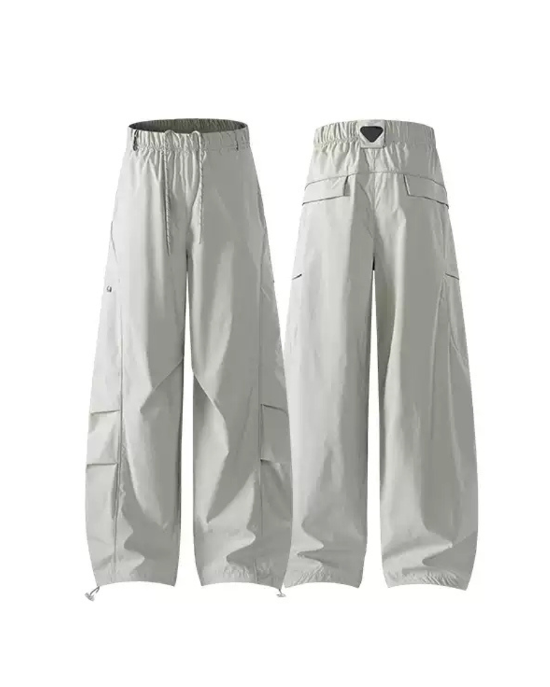 Outdoor Unisex Water-Repellent Curved Leg Hiking Pants