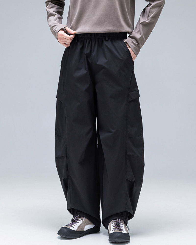 Outdoor Unisex Water-Repellent Curved Leg Hiking Pants