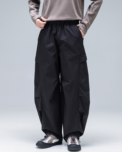 Outdoor Unisex Water-Repellent Curved Leg Hiking Pants