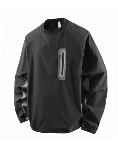 Outdoor Unisex Water-Resistant Technical Pullover Sweatshirt