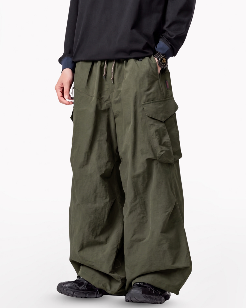Outdoor Unisex Windproof Cargo Hiking Baggy Pants