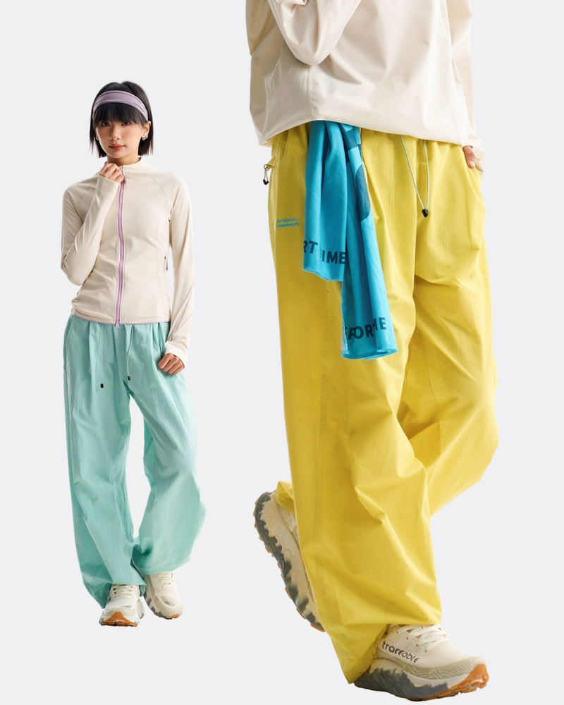 Outdoor Unisex Windproof Unisex Cargo Hiking Baggy Pants