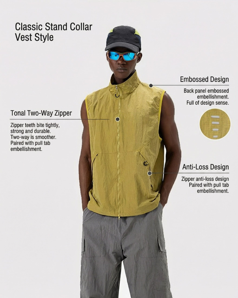 Outdoor Water-Repellent 2-in-1 Modular Jacket