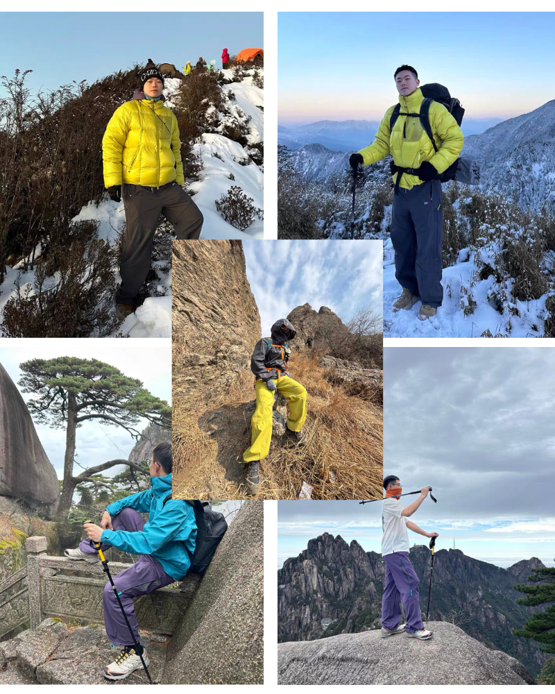 Outdoor Waterproof Lightweight Hiking Soft Shell Pants