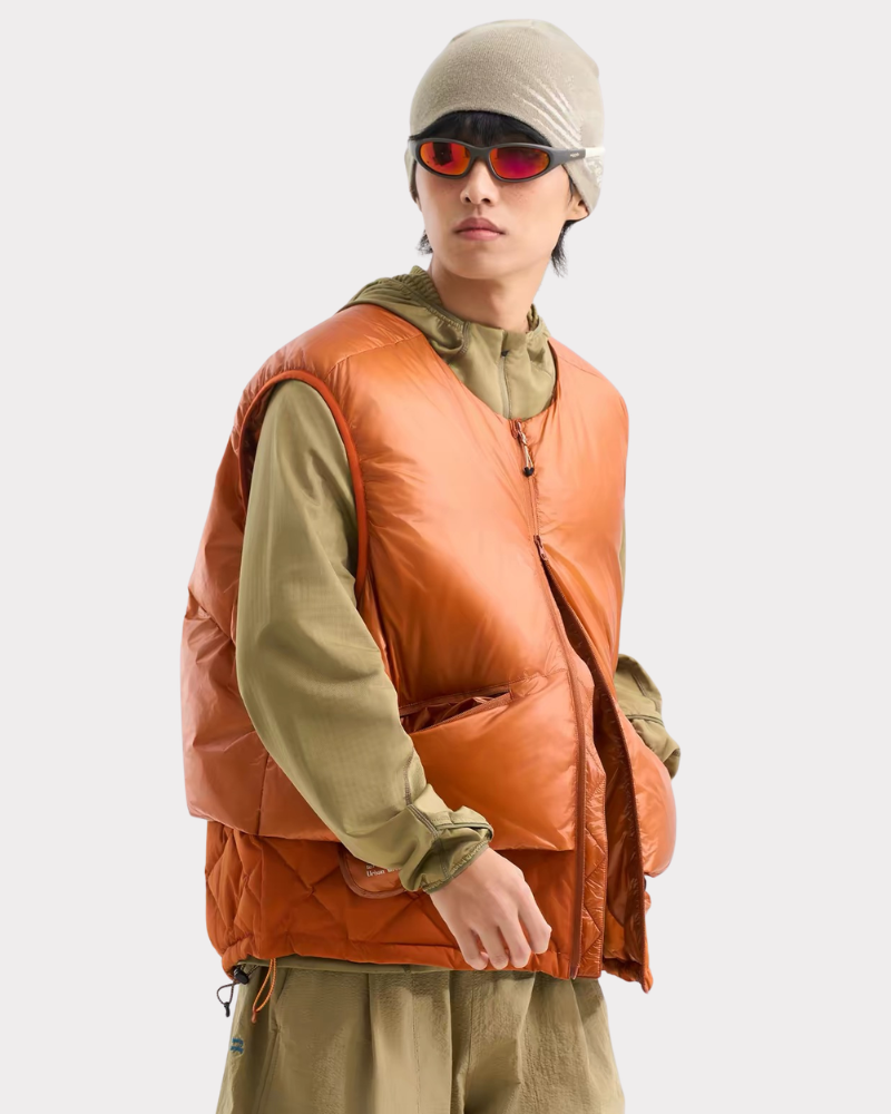 Outdoor Winter Warm White Duck Down Vest