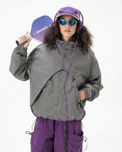 Outdoor Water-Repellent 2-in-1 Modular Jacket