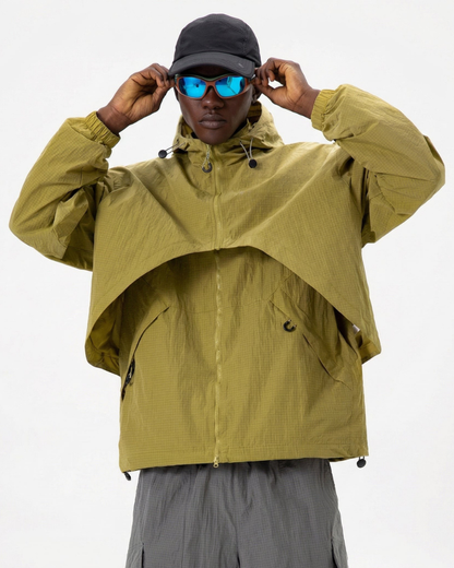 Outdoor Water-Repellent 2-in-1 Modular Jacket