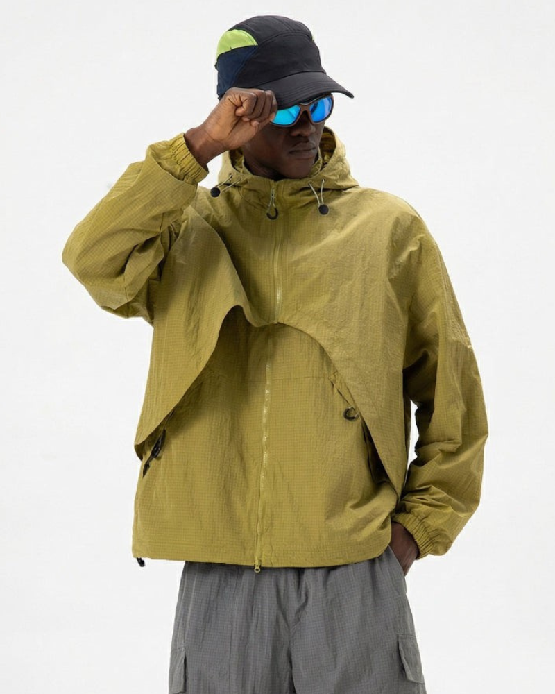 Outdoor Water-Repellent 2-in-1 Modular Jacket