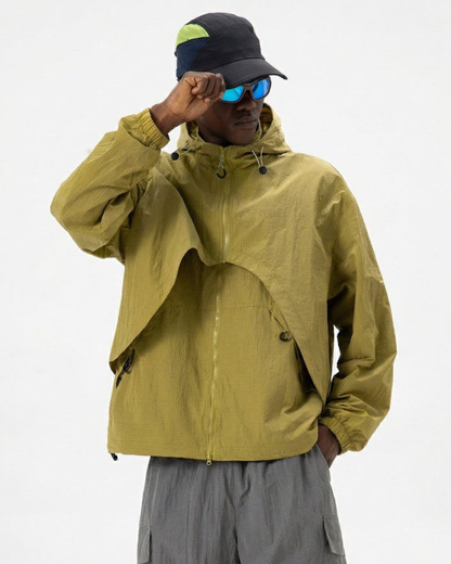 Outdoor Water-Repellent 2-in-1 Modular Jacket