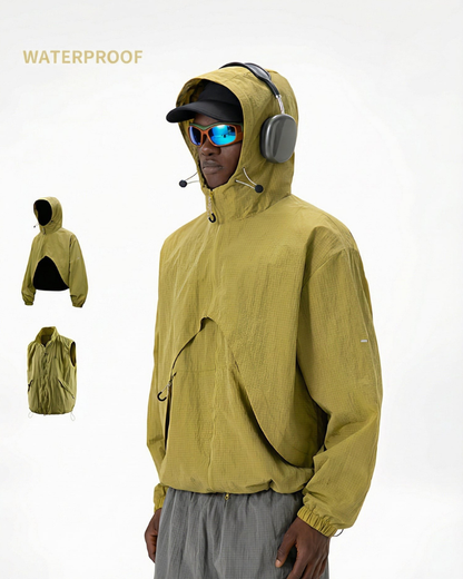 Outdoor Water-Repellent 2-in-1 Modular Jacket