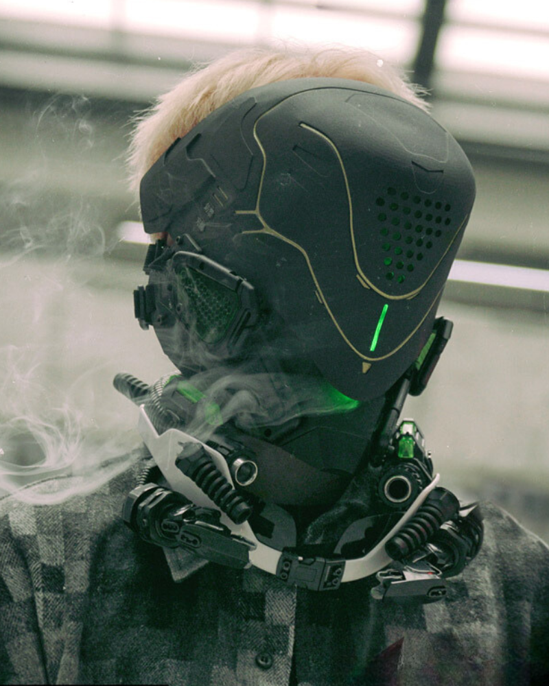 cyberpunk helmet,cyberpunk mask,cyberpunk mask helmet,led halloween mask,led mask halloween,cyberpunk art,cyberpunk fashion,cyber fashion,cyberpunk aesthetic,sci fi helmet,futuristic helmet,techwear mask,black face mask,led mask,led face mask,halloween mask