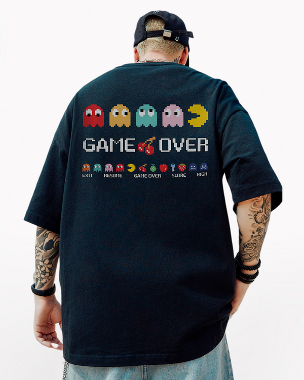 Oversize Streetwear Game Over T-Shirt