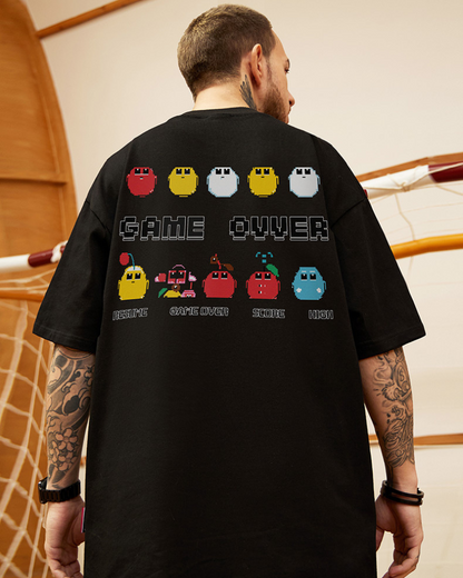 Oversize Streetwear Game Over T-Shirt
