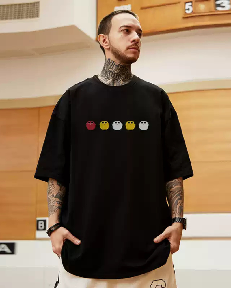 Oversize Streetwear Game Over T-Shirt