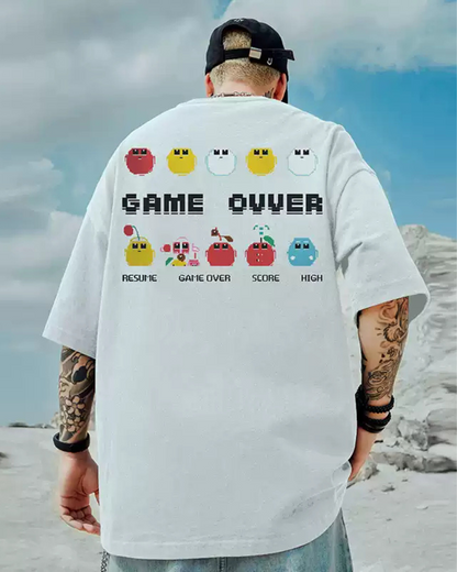 Oversize Streetwear Game Over T-Shirt
