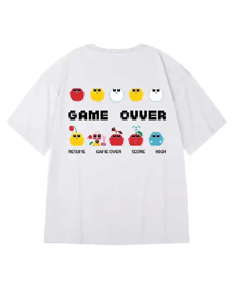 Oversize Streetwear Game Over T-Shirt
