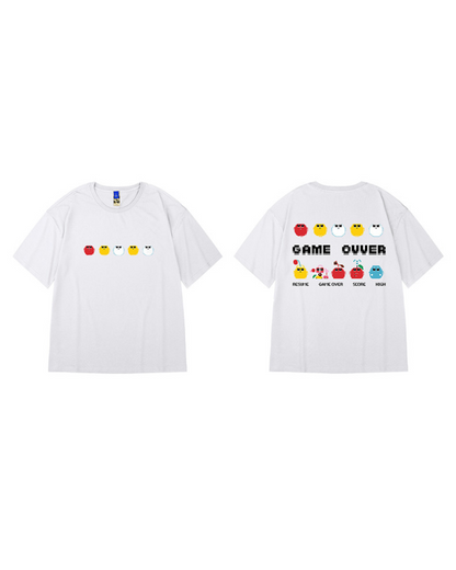 Oversize Streetwear Game Over T-Shirt