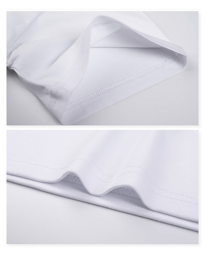 Oversize Streetwear Hide Cat Graphic T-Shirt