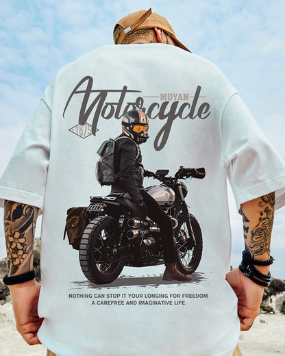 Oversize Streetwear Motorcycle Rider T-Shirt