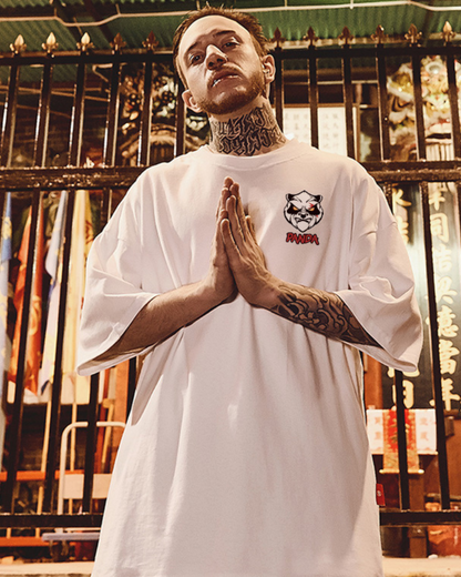 Oversize Streetwear Panda Graphic T-Shirt