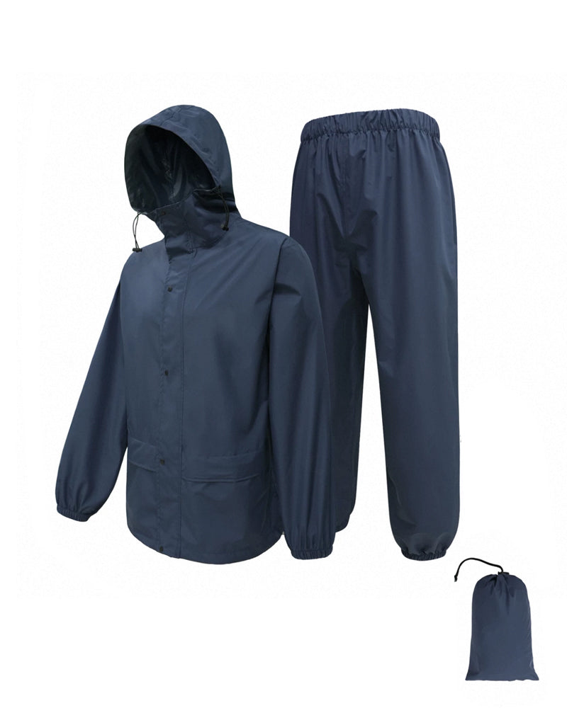 Outdoor Multi-Functional Cargo Hooded Rain Poncho