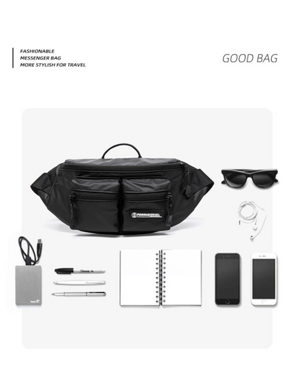 Streetwear Portable Sling Chest Bag