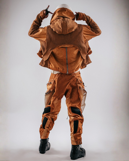 Post-Apocalypti Dune Wasteland Techwear Flight Pants