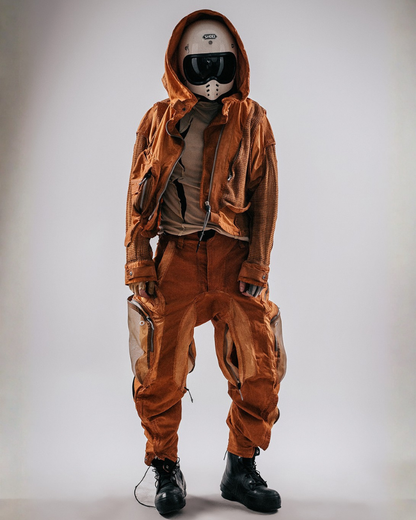 Post-Apocalypti Dune Wasteland Techwear Flight Pants
