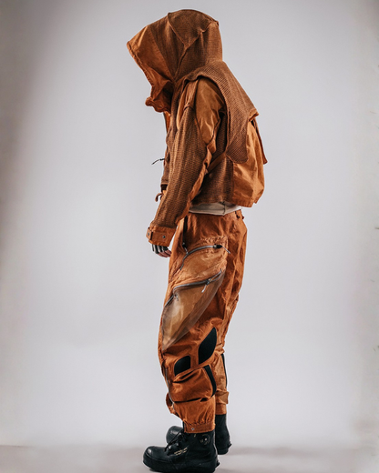 Post-Apocalypti Dune Wasteland Techwear Flight Pants