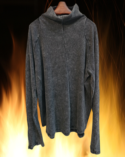 Post-Apocalyptic Turtleneck Base-Layer Sweatshirt