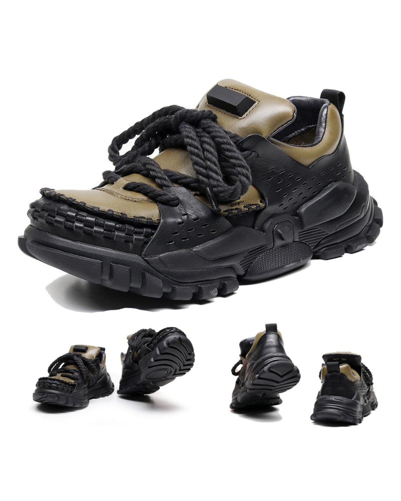 Punk Chunky Dad Shoes Outdoor Hiking Shoes