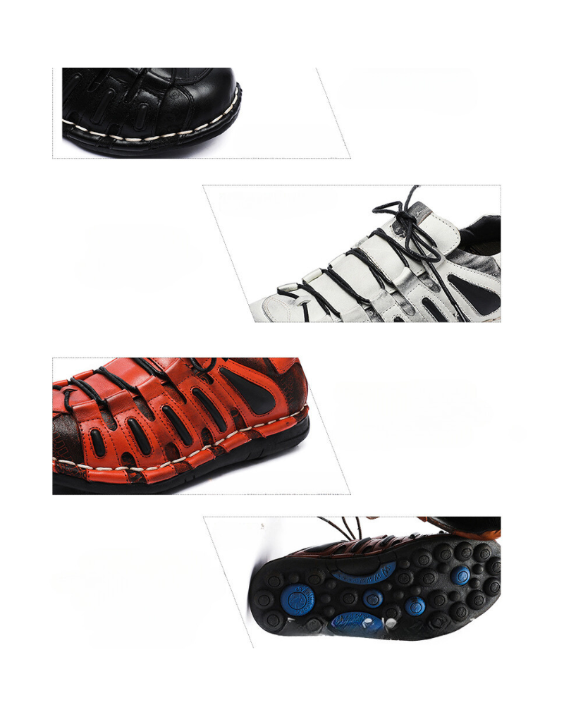 Techwear Punk Style Motorcycle Leather Shoes