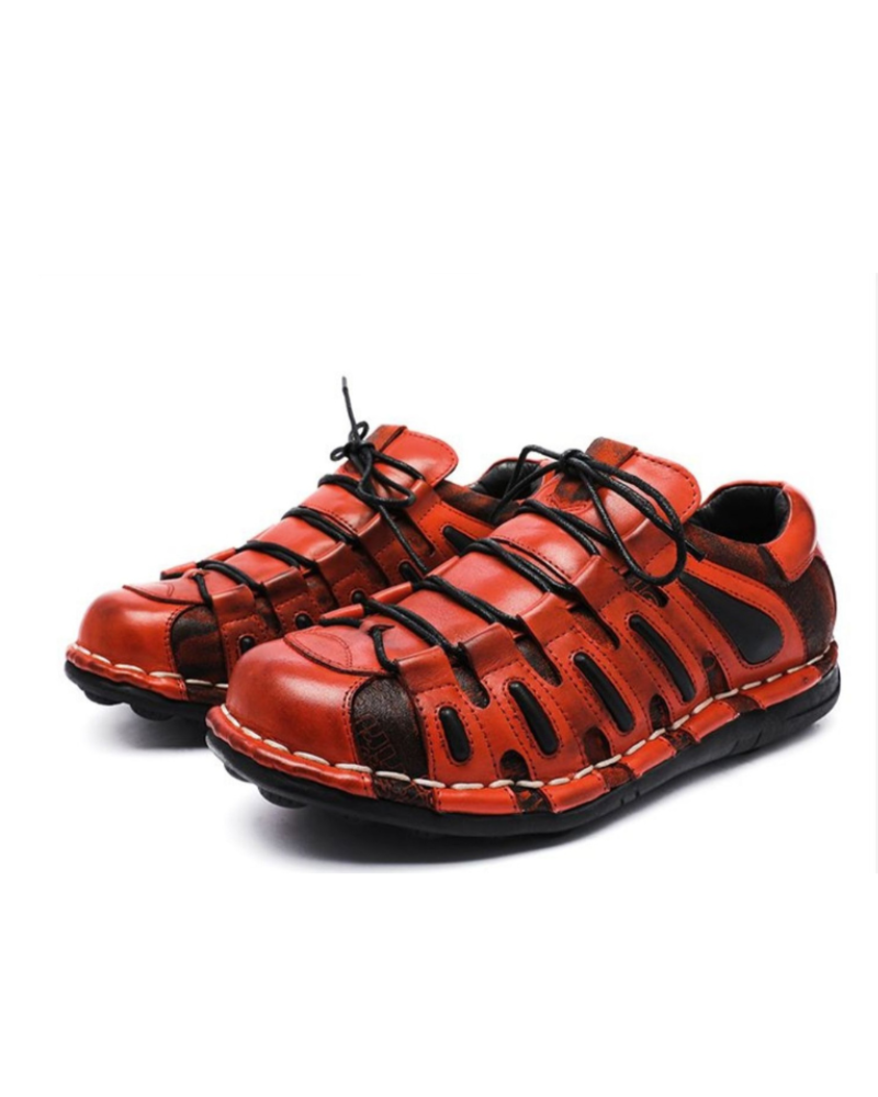 Techwear Punk Style Motorcycle Leather Shoes