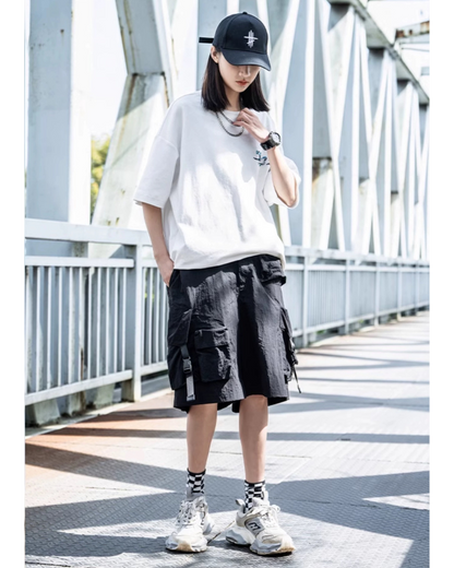 Techwear Quick Dry Summer Cargo Shorts