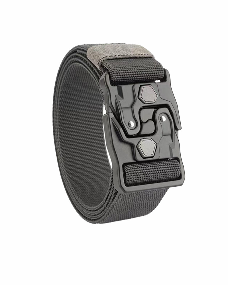 Quick-Release Webbed Tactical Stretch Belt
