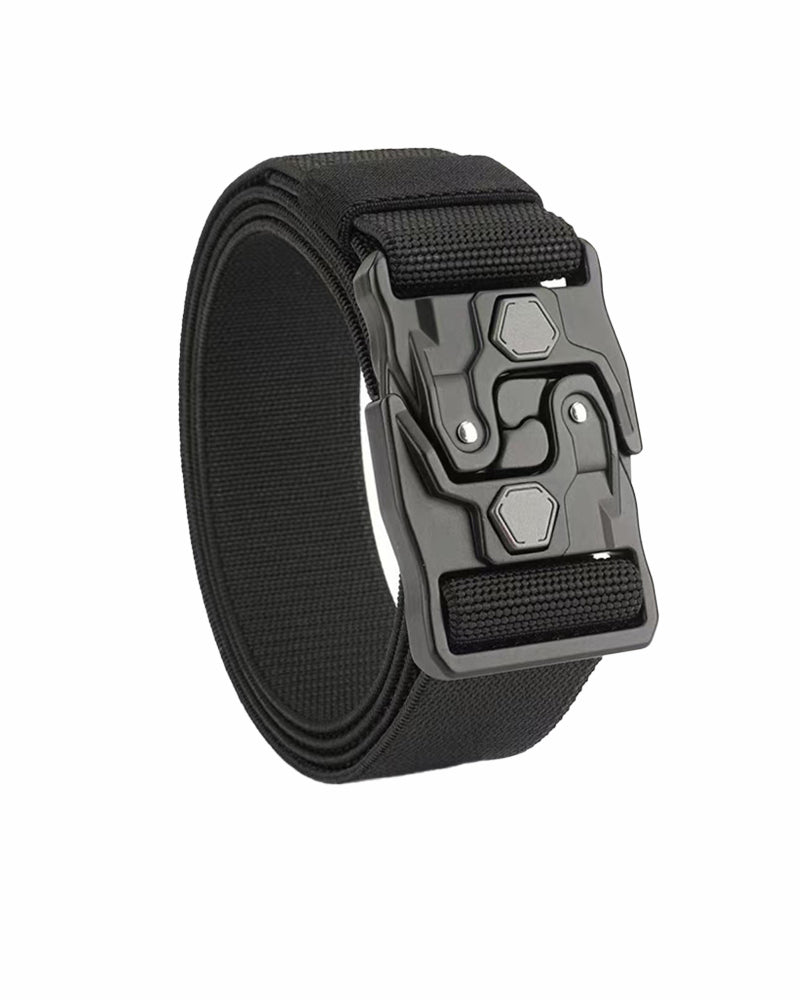 Quick-Release Webbed Tactical Stretch Belt