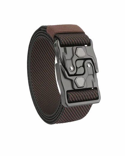 Quick-Release Webbed Tactical Stretch Belt