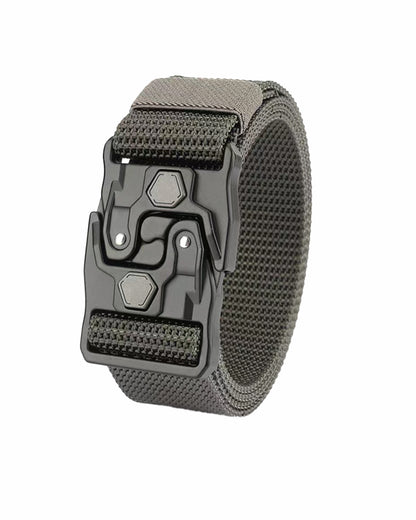 Quick-Release Webbed Tactical Stretch Belt
